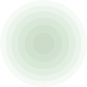 Green Gradient Concentric Circles PNG image