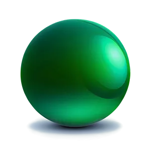 Green Gradient Sphere Png 5 PNG image