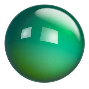 Green Gradient Sphere Png 78 PNG image