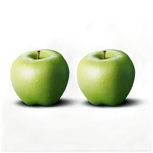Green Granny Smith Apple PNG 06132024
