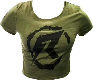 Green Graphic T Shirt Design PNG image