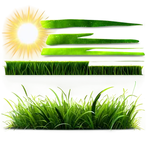 Green Grass And Sunshine Png Gsr PNG image