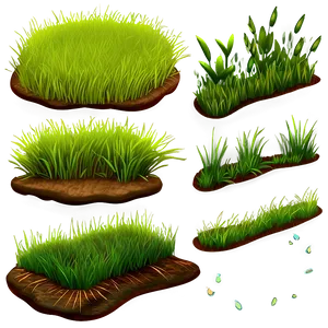 Green Grass And Sunshine PNG Rle11 PNG