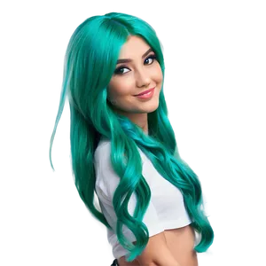 Green Hair Cartoon Classic PNG Dlq PNG