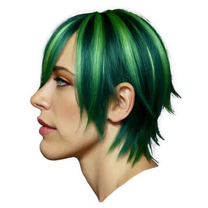 Green Hair Historical Figure PNG Cfe PNG