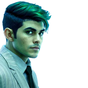 Green Hair Super Spy PNG Jrs PNG