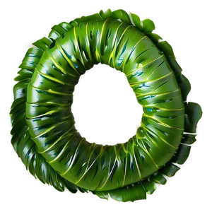 Green Hawaiian Lei Png 06262024 PNG image