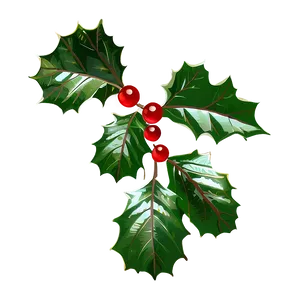 Green Holly Leaves PNG Ijy PNG