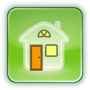 Green Home Icon