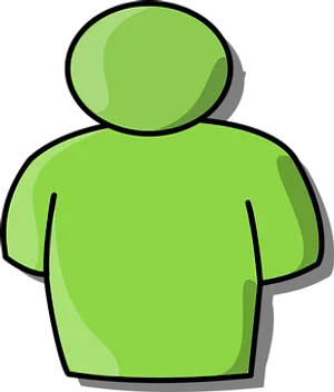 Green Iconic Person Representation