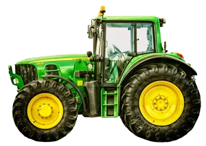Green John Deere6930 Tractor PNG image