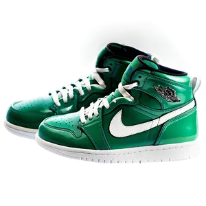 Green Jordan Shoes PNG 89