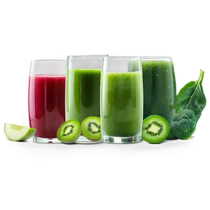 Green Juice Ingredients PNG 45