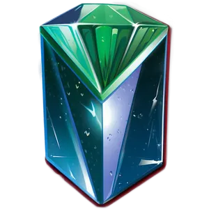 Green Kryptonite Stone Png Tds42 PNG image