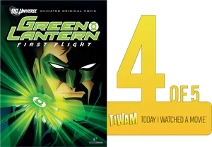 Green Lantern First Flight Movie Promotion