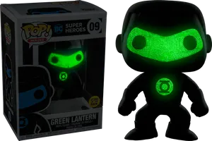 Green Lantern Funko Pop Glowing