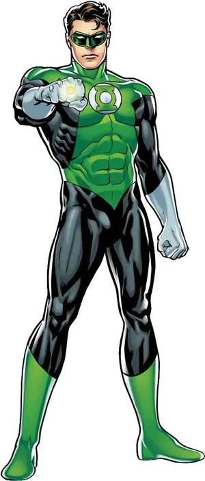 Green Lantern Power Pose