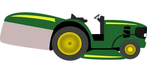 Green Lawn Mower Graphic PNG image
