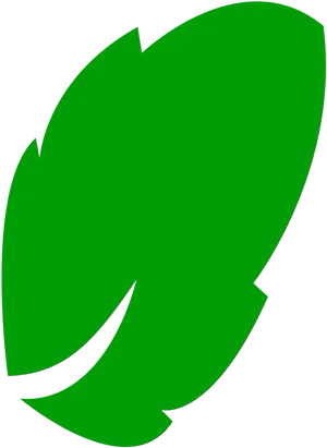 Green Leaf Graphic Design PNG
