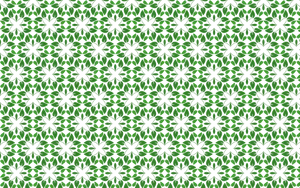 Green Leaf Pattern Background