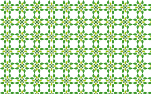 Green Leaf Pattern Background