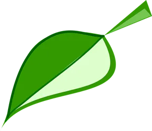 Green Leaf Vector Art PNG image