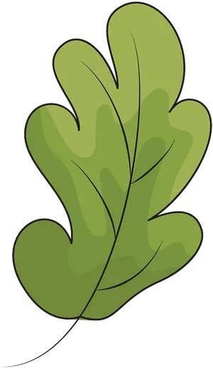 Green Leaf Vector Clipart PNG image