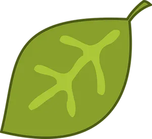 Green Leaf Vector Illustration PNG image