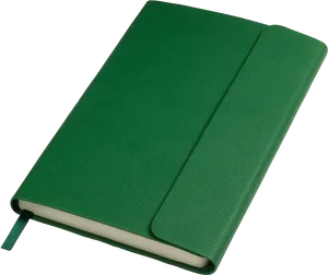 Green Leather Notebook Cover PNG image