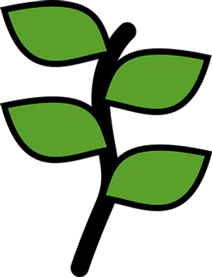 Green Leaves Icon
