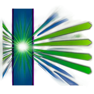 Green Light Burst PNG Ulj PNG
