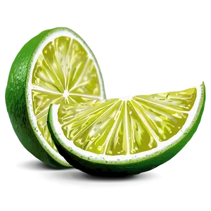 Green Lime Wedge Png 61 PNG image