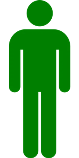 Green Man Icon Symbol