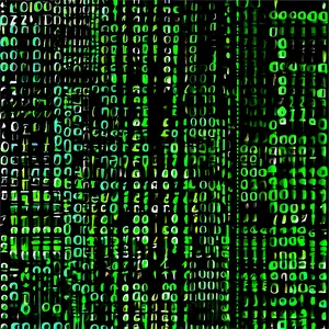 Green Matrix Code Wallpaper Png 06252024 PNG image