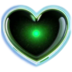 Green Neon Heart PNG Rqr78 PNG