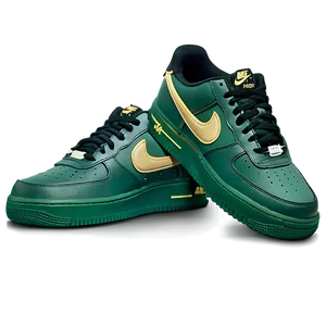 Green Nike Air Force 1 PNG 06262024