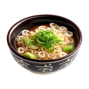 Green Onion Ramen Bowl PNG Rss69 PNG