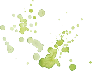 Green Paint Splatter Texture PNG image