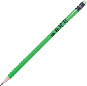 Green Pencil Black Background PNG