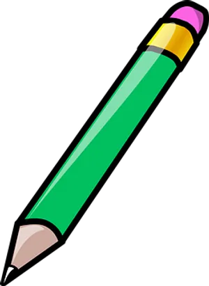 Green Pencil Clipart