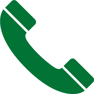 Green Phone Icon PNG image