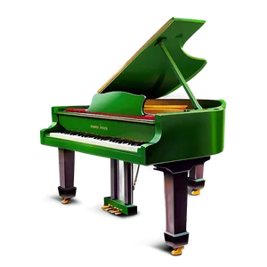 Green Piano Png 26 PNG image