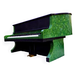 Green Piano Png Uhu PNG image