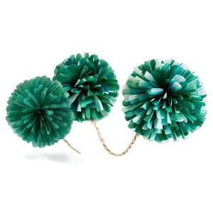 Green Pom Poms Png 57 PNG image