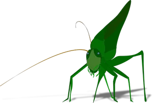 Green Praying Mantis Illustration PNG image
