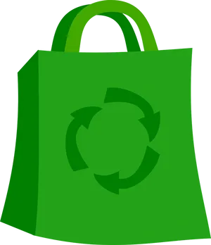 Green Recycle Shopping Bag