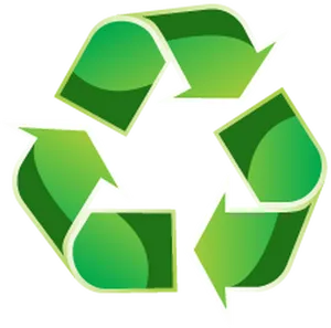 Green Recycle Symbol Graphic PNG image