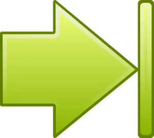 Green Right Arrow Icon