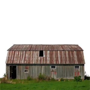 Green Roof Barn Png 06122024 PNG image