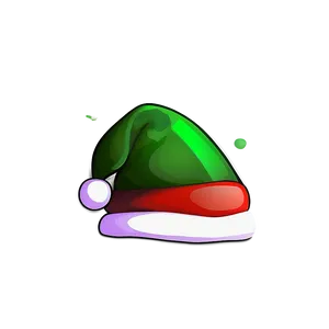 Green Santa Hat Vector Png 06282024 PNG image